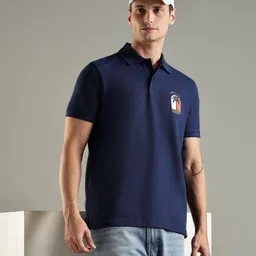 Tommy Hilfiger Printed Polo Collar Short Sleeves T-shirt-picture-46
