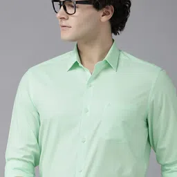 Arrow Men Original Slim Fit Textured Pure Cotton Semiformal Shirt-picture-22