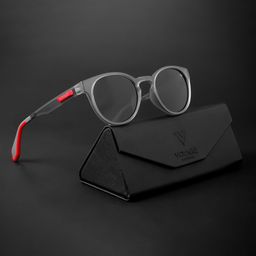 Voyage Unisex Round Sunglasses with Polarised and UV Protected Lens 895PMG4457Z-picture-30