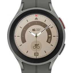 Samsung Galaxy Watch5 Pro Bluetooth (45 mm, Gray Titanium, Compatible with Android only)-picture-34