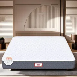 COIRFIT Grey & White Quilted Cotton Orthopedic King Size Mattress-picture-31