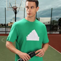 ADIDAS Men Future Icon Badge of Sports Printed Oversized T-shirt-picture-11