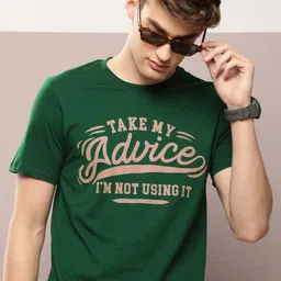 Kook N Keech Pure Cotton Typography Printed Casual T-shirt-picture-27