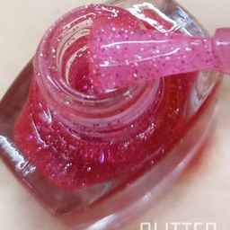 PERPAA 5Pc Glitter Light UV Gel Nail Polish - Baby Pink-Light Pink-Yellow-Dark Green-Green-picture-49
