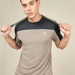 Technosport Colourblocked Antimicrobial Moisture-Wicking Sports T-shirt-picture-48