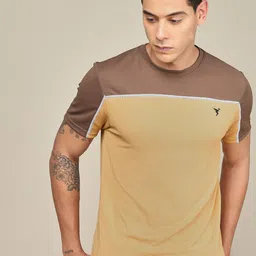 Technosport Colourblocked Antimicrobial Moisture-Wicking Sports T-shirt-picture-32