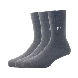 Peter England Men Pack of 3 Assorted Calf-Length Socks-picture-11