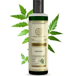 Khadi Natural Neem & Sat Hair Shampoo Cleanser - 210ml-picture-12