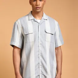 LSD Relaxed Fit Striped Shirt-picture-22