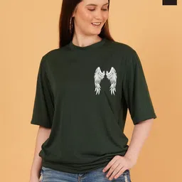 Parona Women Pack of 2 Printed Regular Fit Drop-Shoulder T-shirt-image-71