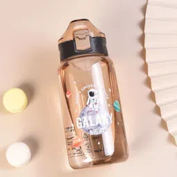 YK Yellow Galaxy-Themed Leakproof Printed Water Bottle 730ml-picture-34