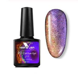 VENALISA 9D Cat Eye Galaxy Magnetic UV / LED Soak Off Nail Gel Polish 7.5ml- Shade J11-picture-11