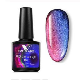 VENALISA 9D Cat Eye Galaxy Magnetic UV / LED Soak Off Nail Gel Polish 7.5ml- Shade J07-picture-8