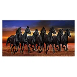 British Terminal Black & Orange Paper Birds and Animals Paintings Wall Art-image-16