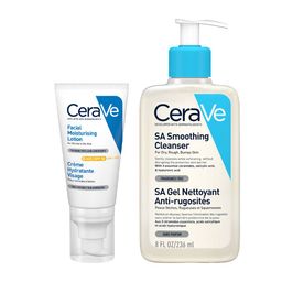 CeraVe Salicylic Acid Face Wash & AM SPF50 Lotion for Exfoliation & Sun Protection-picture-21
