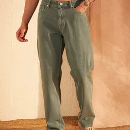 DENNISON Men Comfort Baggy Fit Non Stretchable Cotton Jeans-image-49
