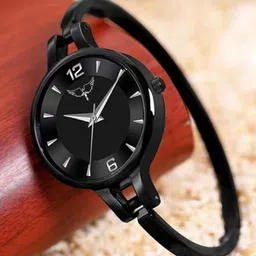 WHITE BIRD Women Brass Dial & Bracelet Style Straps Analogue Watch WB RB Black-picture-27