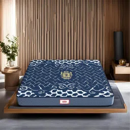 COIRFIT Blue & White Printed Quilted 7 Zone System Single Size Orthopedic Mattress-picture-26