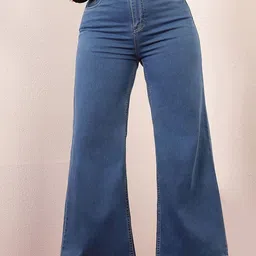 Miss Chase A+ Women Wide Leg High-Rise Stretchable Denim Jeans-image-81