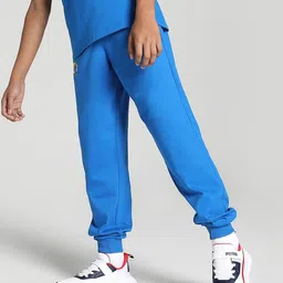 Puma Boys Super Puma Graphic Printed Youth Pure Cotton Regular fit Joggers-picture-18