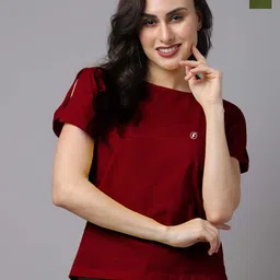 Friskers pack of 2 Round Neck Short Sleeves Cotton Top-picture-36