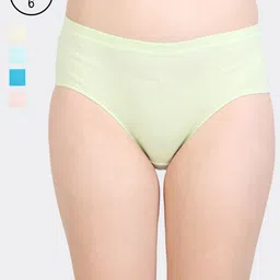 Bodycare Women Pack of 6 Assorted Hipster Briefs E2C-6PCS-image-82