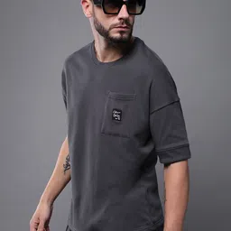 Difference of Opinion Drop-Shoulder Sleeves Cotton Oversized T-shirt-picture-21