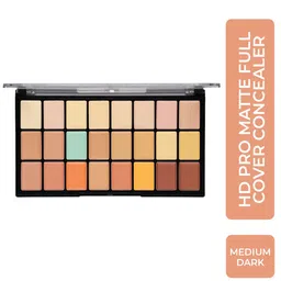 Half N Half HD Pro Matte Concealer Pallete - 03 - Medium Dark-image-39
