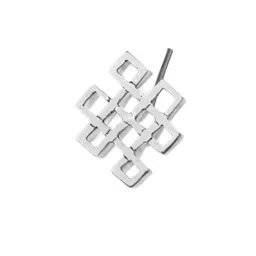 Goldnera Silver-Plated 925 Sterling Silver Stud Nosepin-image-5