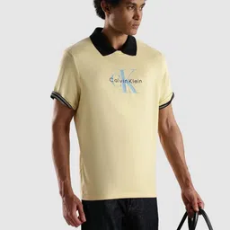 Calvin Klein Jeans Men Brand Logo Printed Polo Collar T-shirt-picture-24