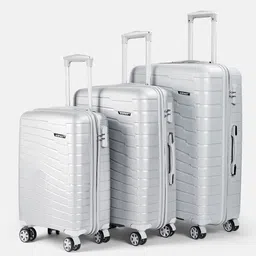 V By Verage Set of 3 Starlink 360 Degree Rotation Hard Trolley Bags-picture-21