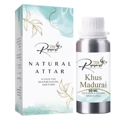 THE RUPAWAT Perfumery House Khus Madurai Natural & Alcohol-Free Attar - 50 ml-image-57