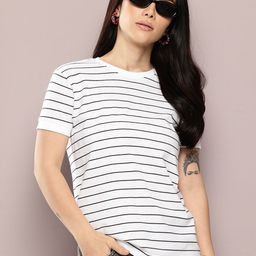 DILLINGER Women Striped T-shirt-picture-3
