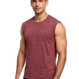 glitchez Washed Effect Pure Cotton Regular Fit T-shirt-picture-26