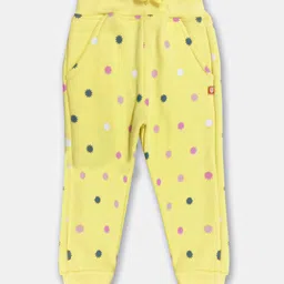 Here&Now X Game Begins Girls Polka Dot Printed Joggers-picture-17