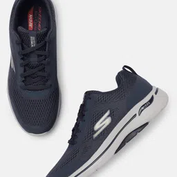 Skechers Men Navy Blue GO WALK ARCH FIT Walking Shoes-image-44