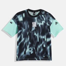 ADIDAS Kids Pure Cotton Abstract Print Arkd3 Tee Loose T-shirt-picture-19