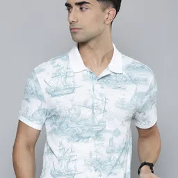 Levis Conversational Printed Polo Collar Slim Fit T-shirt-picture-46