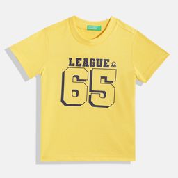 United Colors of Benetton Boys Typography Printed T-shirt-picture-55