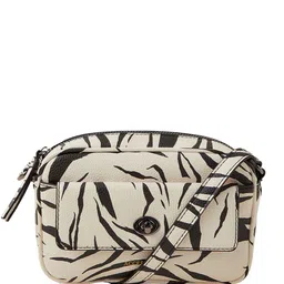 Accessorize Textured PU Structured Sling Bag with Tasselled-picture-37