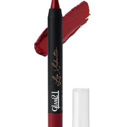 GLAM21 Lip Seduction Non-Transfer Long-Lasting Crayon Lipstick 2.8g - Deep Maroon 05-picture-25
