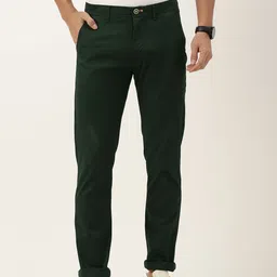 Peter England Casuals Men Super Slim Fit Mid-Rise Casual Trousers-image-74
