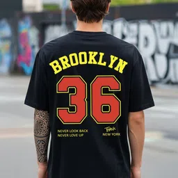 BENNY BROOKS Graphic Printed Oversized Cotton T-shirt-picture-24