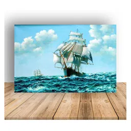 British Terminal Blue & White Paper Abstract Wall Poster-picture-41