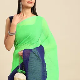 Anouk Woman Pure Crepe Saree-picture-14