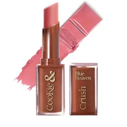 Blue Heaven Cookie & Crush Chocolate-Flavored Soft-Matte Lipstick 3.4g - Caramel Cravings-picture-36