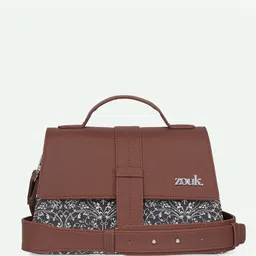 ZOUK Kriti Sanon - Lattice Lace Iconic Evening Structured Satchel-picture-41