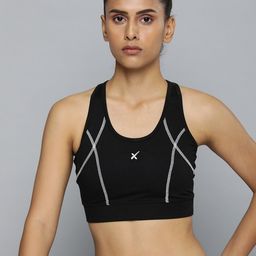 HRX by Hrithik Roshan Full Coverage Lightly Padded Rapid-Dry Seamless Workout Bra-picture-26