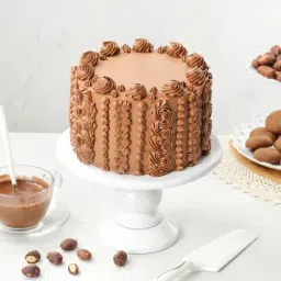 Luscious Double Chocolate Cake (600 gm) image 3