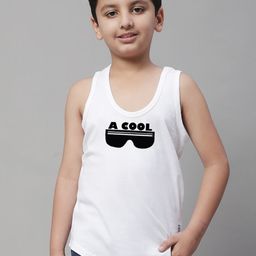 Friskers Boys Printed Skin Friendly Pure Cotton Gym Innerwear Vest-picture-11